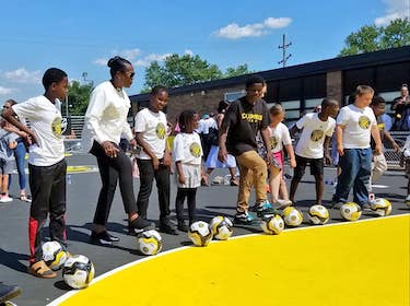  Dr. Dixon playing soccer
